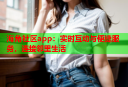 海角社区app：实时互动与便捷服务，连接邻里生活